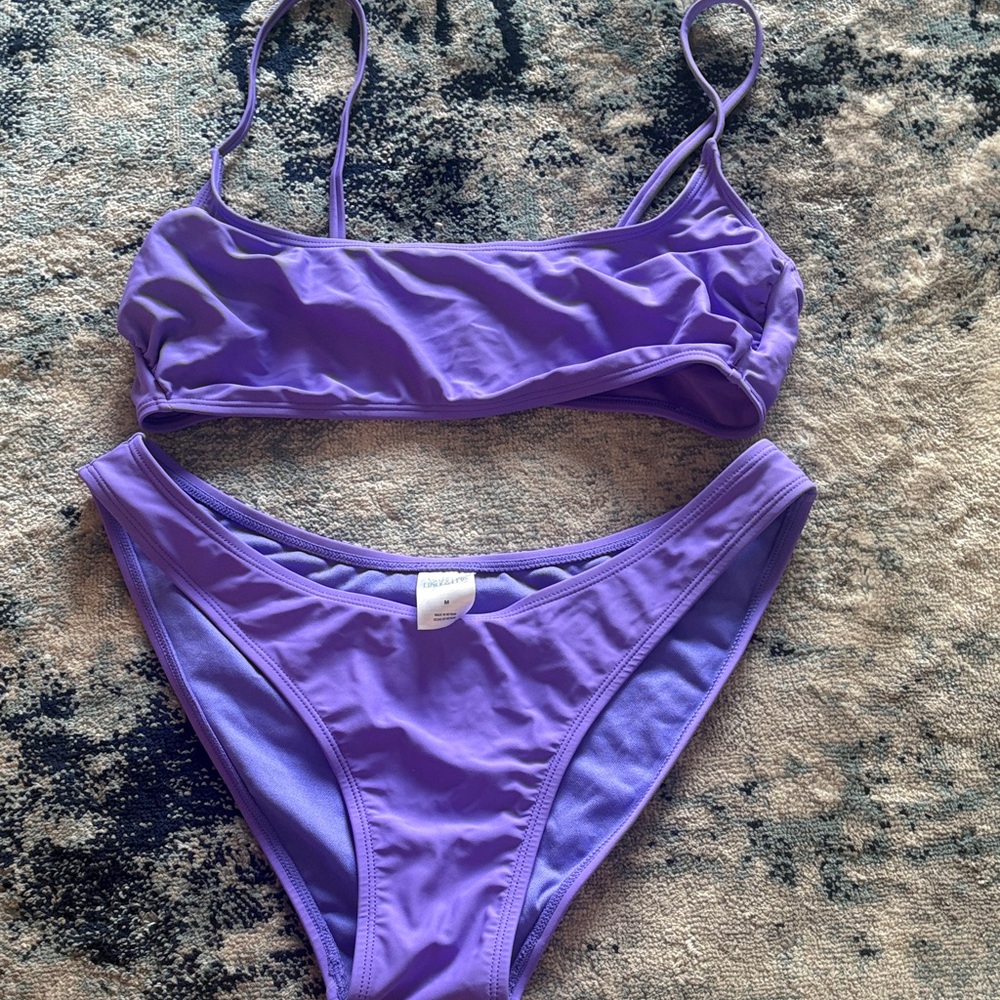 wild fable Lavender Purple Bikini Set